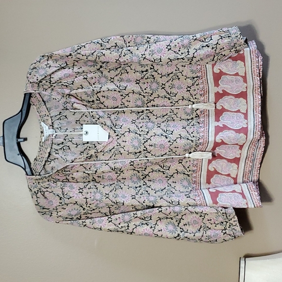 NWT Lucky Brand Boho Top - Picture 3 of 10